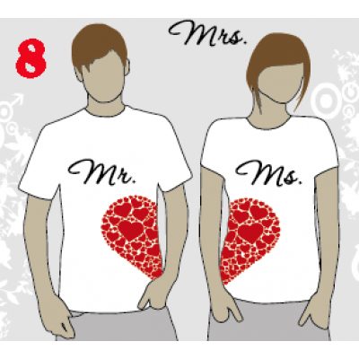 Футболка Парная Mr. Ms.