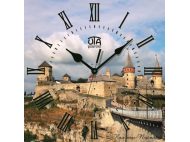 Картина-часы ЗАМОК КАМЯНЕЦ-ПОДОЛЬСКИЙ