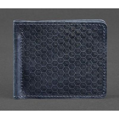 Затискач-гаманець для купюр 1.0 CARBON blue
