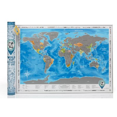 Скретч-карта DISCOVERY MAP WORLD