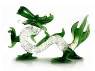 Фігурка кришталь DRAGON green