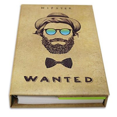 Блокнот со стикерами Post-it ХИПСТЕР с чехлом