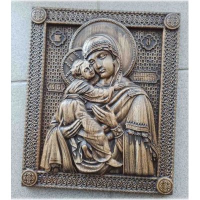 Ікона дерев'яна БОГОРОДИЦЯ. Пристрасна