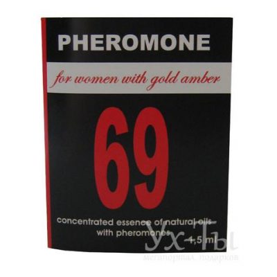 Есенція олій-афродизіаків PHEROMON 69 1,5 мл. Есенція олій-афродизіаків PHEROMON 69 1,5 мл.