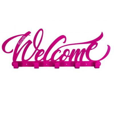 Настенная интерьерная вешалка WELCOME