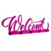 Настенная интерьерная вешалка WELCOME