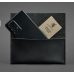 Чехол кожаный для смартфона ЧЕРНЫЙ