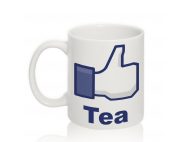 Чашка с надписью 'Like tea'