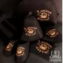 Для Лазні подарунковий набір З ЛЕГКИМ ПАРОМ чорний