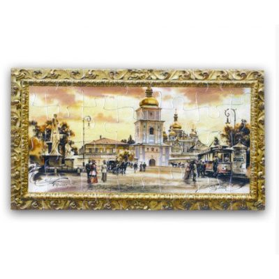 Магнитный Пазл МИХАЙЛОВСКИЙ СОБОР. Киев