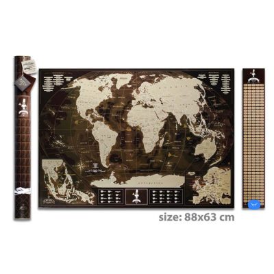 Скретч-карта MY MAP CHOCOLATE EDITION Скретч-карта MY MAP CHOCOLATE EDITION