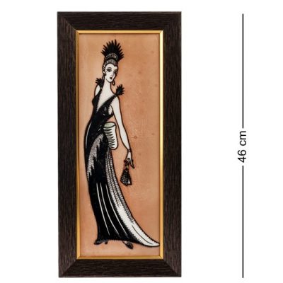 Картина из Фарфора LADY in BLACK