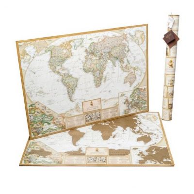 Скретч-карта в античном стиле MY MAP ANTIQUE EDITION Скретч-карта в античном стиле MY MAP ANTIQUE EDITION