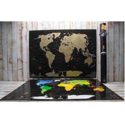 Скретч-карта MY MAP BLACK EDITION Скретч-карта MY MAP BLACK EDITION