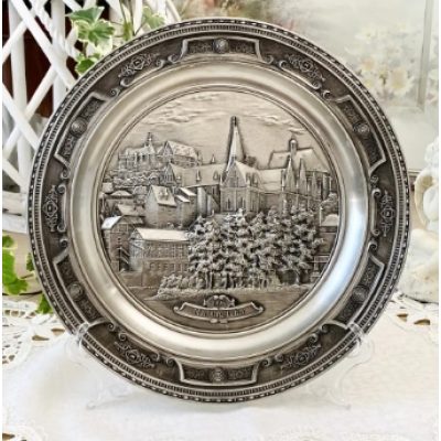 Тарелка коллекционная, олово MARBURG